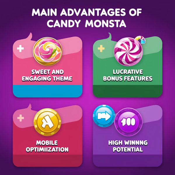 Candy Monsta slot machine gameplay